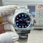 N+ Factory Swiss 3235 Copy 40mm Rolex Yacht-Master Blue Dial Stainless Steel Watch 